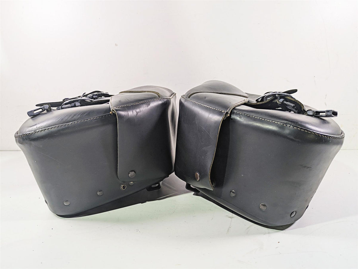 2009 Harley FXDC Dyna Super Glide Left Right Saddlebag & Mounts Set 90182-08 {{ shop.shopifyCountryName }} - Mototech271