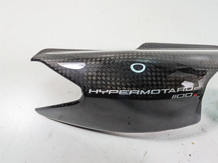 2011 Ducati Hypermotard 1100 Evo SP Rear Carbon Tail Fairing Cover Set 48211531E {{ shop.shopifyCountryName }} - Mototech271