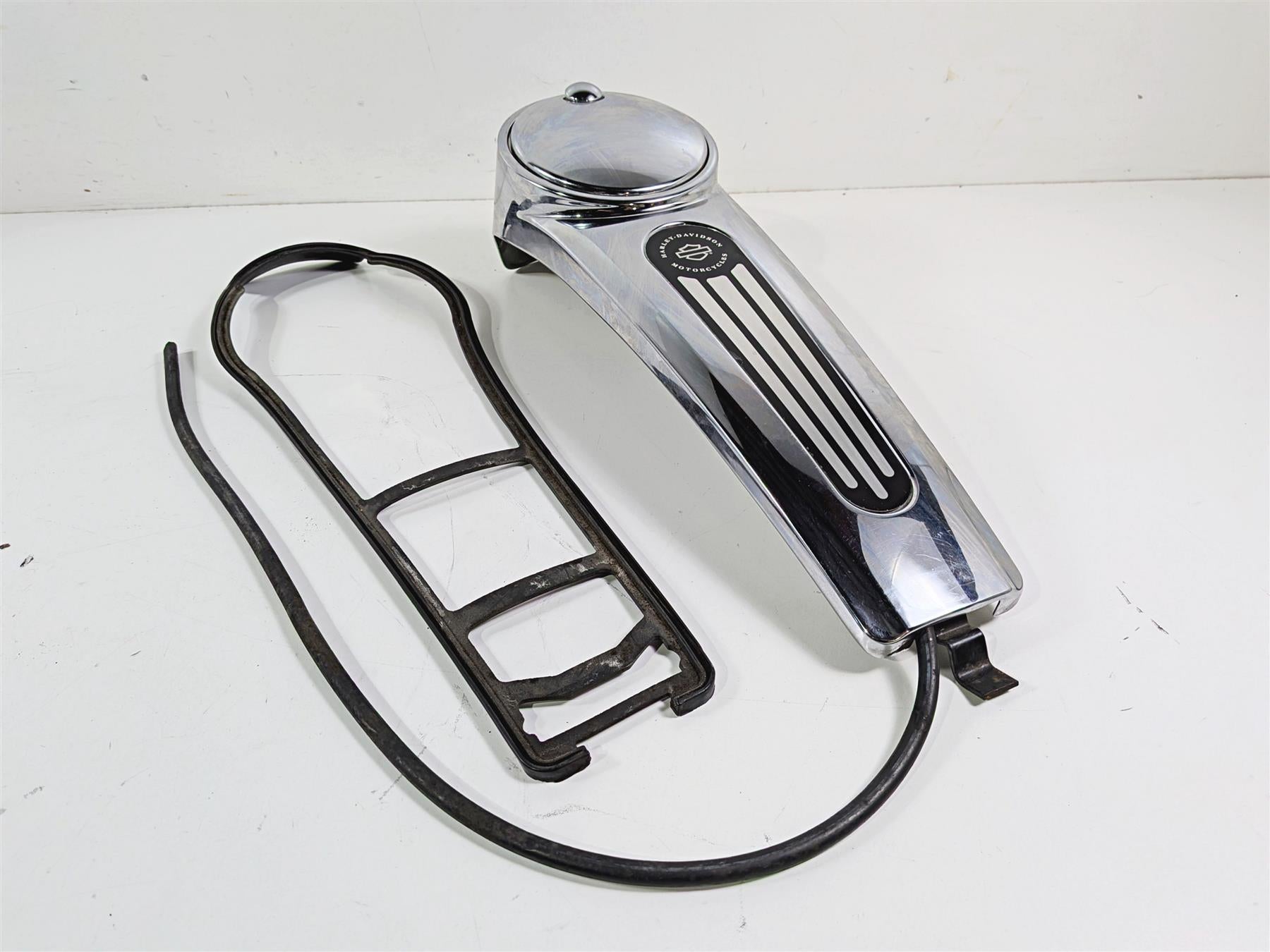 Harley Davidson Touring FLHTC SE CVO Chrome Tank Dash Cover Console 69214-04