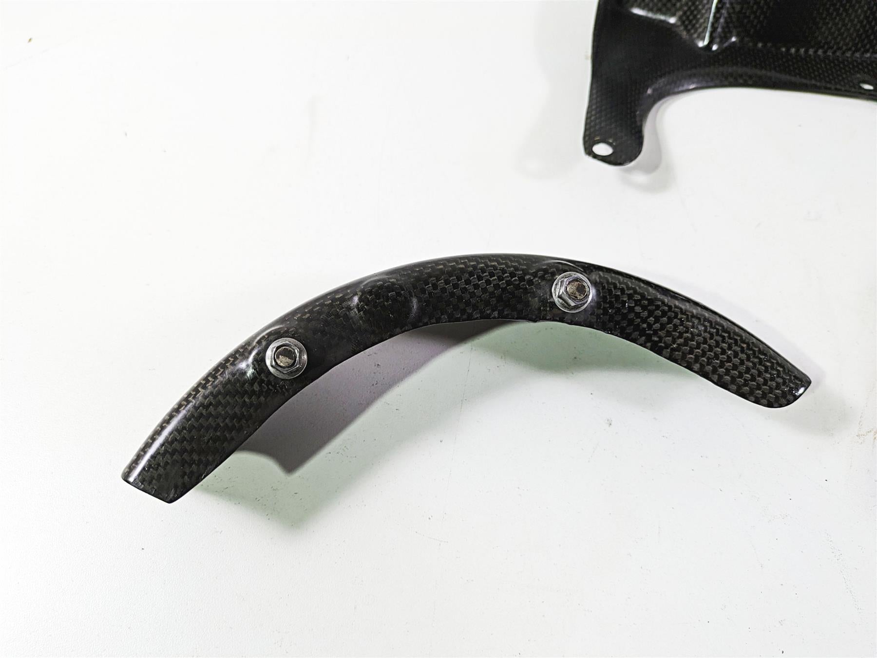 2009 Ducati Multistrada 1100 S Rear Carbon Fiber Fender Chain Guard Set PM20567 {{ shop.shopifyCountryName }} - Mototech271