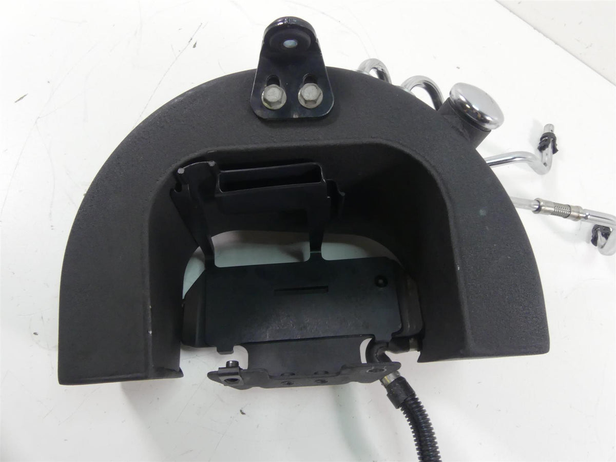 2008 Harley Softail FXSTB Night Train Black Wrinkle Oil Tank & Lines 62840-00A {{ shop.shopifyCountryName }} - Mototech271