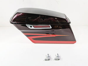 2017 Harley Touring FLHTKSE CVO E-Glide Left Saddlebag Black Garnet 90200414 | Mototech271