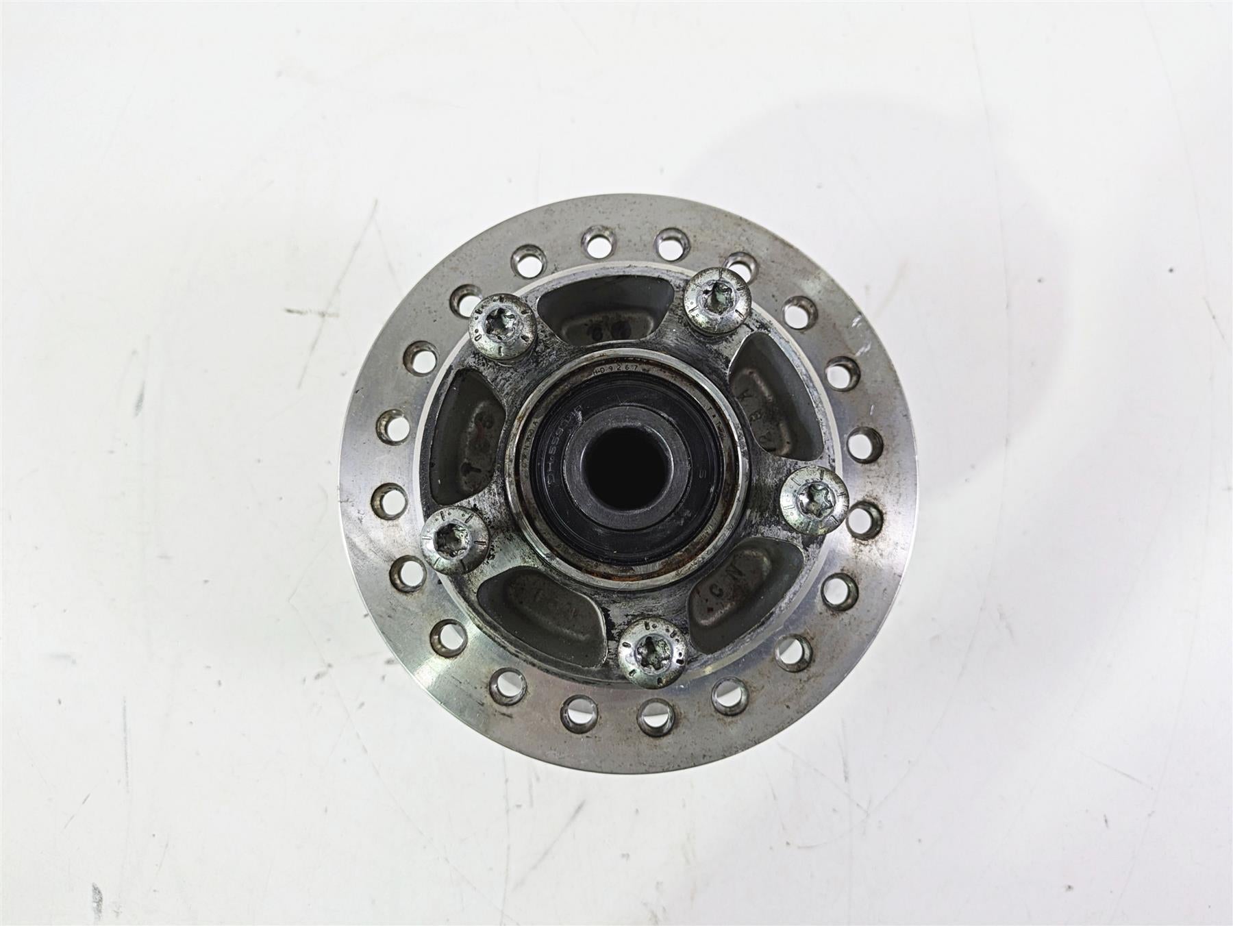 2002 Harley Dyna FXDL Low Rider Front Wheel Spoke Rim Hub 3/4" Axle 43627-00A {{ shop.shopifyCountryName }} - Mototech271
