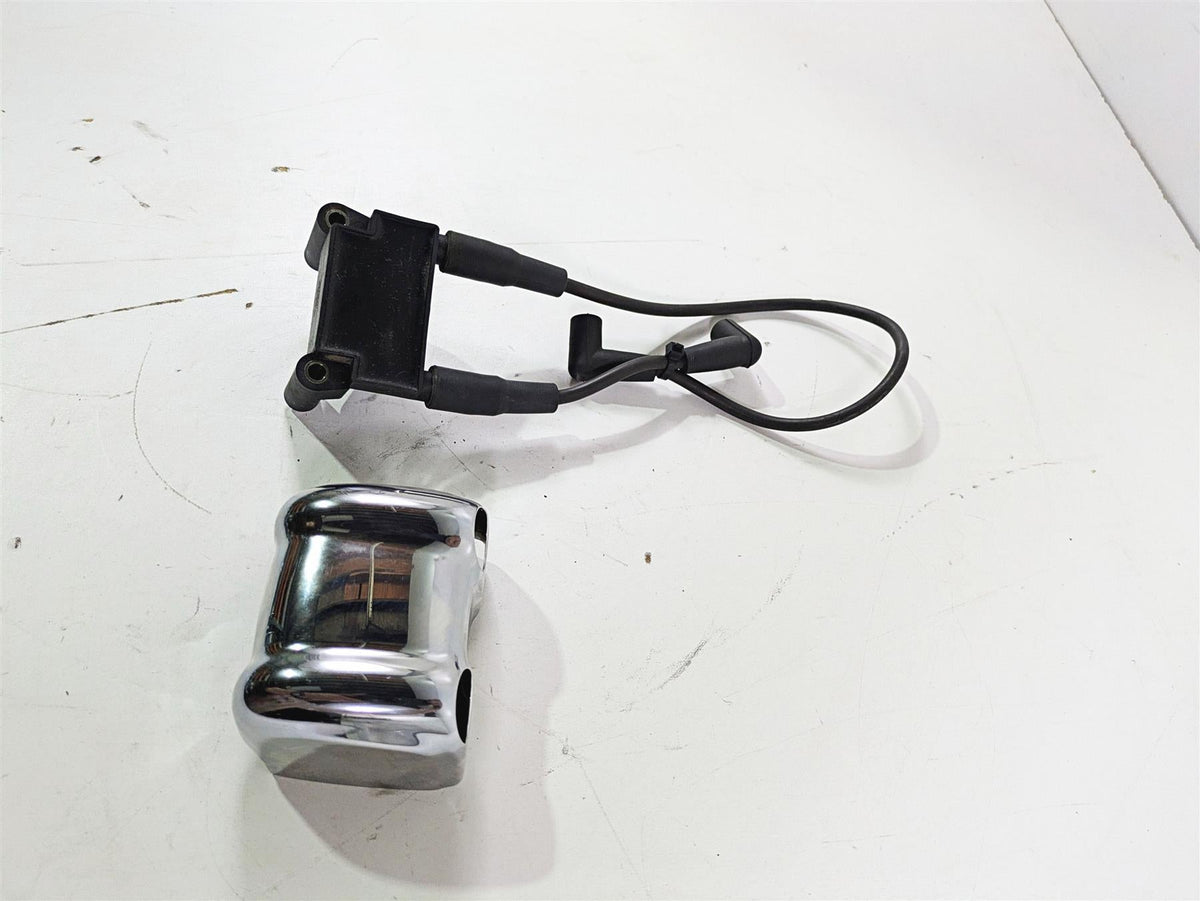 2008 Harley FLSTC 105TH Softail Heritage Ignition Coil Wires Plugs 31696-07A {{ shop.shopifyCountryName }} - Mototech271