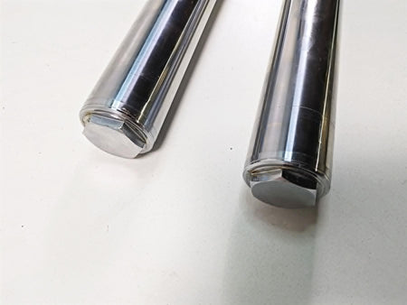 2009 Harley FXDC Dyna Super Glide Custom Straight Front Fork Legs 49mm 45947-06 {{ shop.shopifyCountryName }} - Mototech271