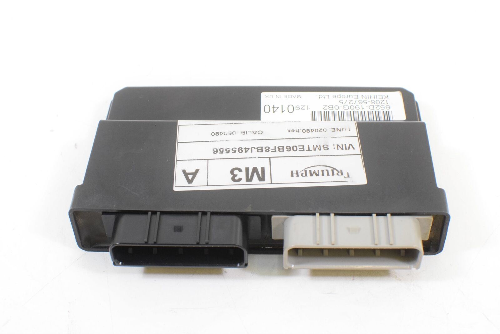 2011 Triumph Tiger 800XC 800 ABS CDI ECU ECM Engine Control Module T1290187 {{ shop.shopifyCountryName }} - Mototech271