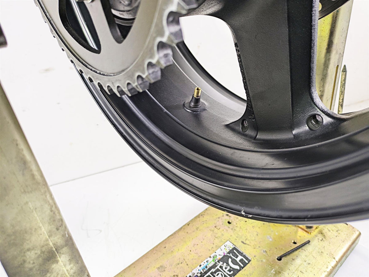 2005 Kawasaki ZX12R Ninja Straight 17x6 Rear Wheel Rim - Read 41073-1681-R2 {{ shop.shopifyCountryName }} - Mototech271
