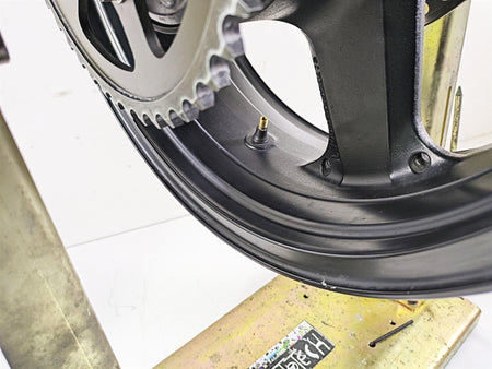 2005 Kawasaki ZX12R Ninja Straight 17x6 Rear Wheel Rim - Read 41073-1681-R2 {{ shop.shopifyCountryName }} - Mototech271