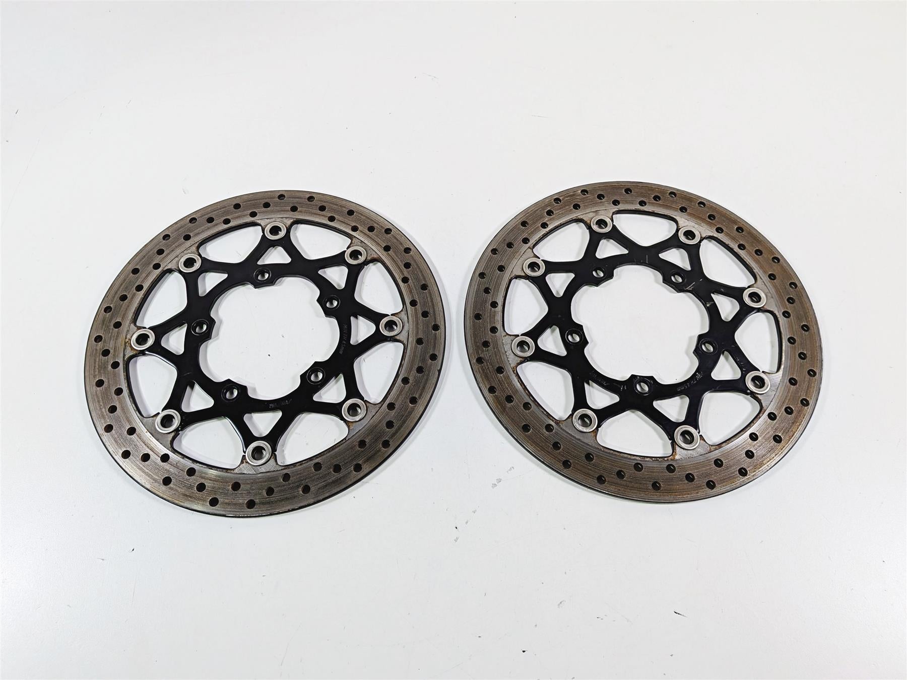 2014 Suzuki M109R VZR1800 Boulevard Front Brake Disc Rotor Set 59210-41G40