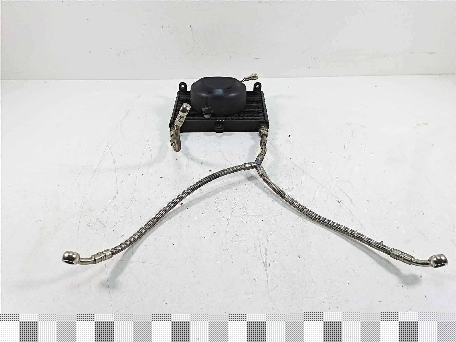 2014 Moto Guzzi California 1400 T Oil Cooler Lines Hoses & Fan Set B063090 {{ shop.shopifyCountryName }} - Mototech271