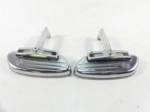 2004 Harley FLHTC SE CVO Electra Glide Rear Chrome Floorboard Set 47373-04