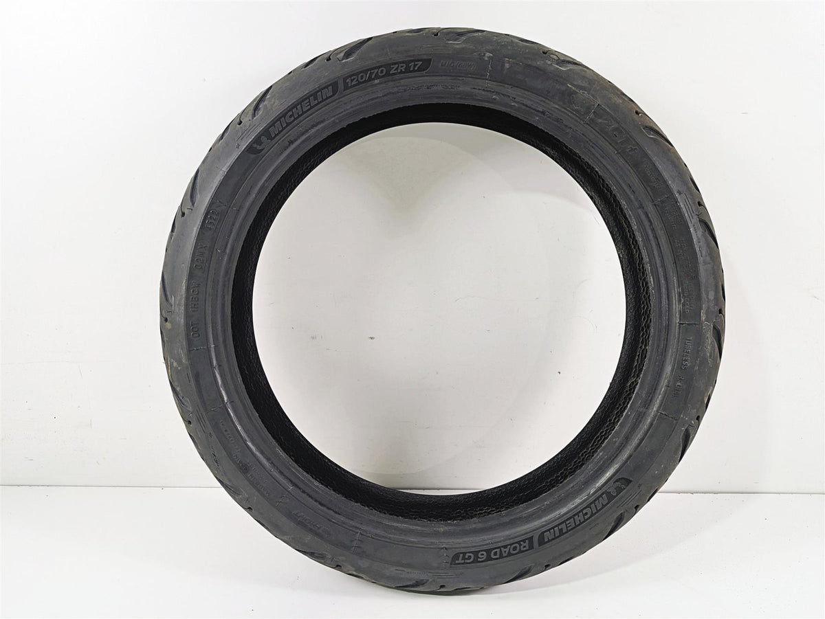 Used Front Motorcycle Tire Michelin Road 6 GT Tire 120/70R17 44614 {{ shop.shopifyCountryName }} - Mototech271