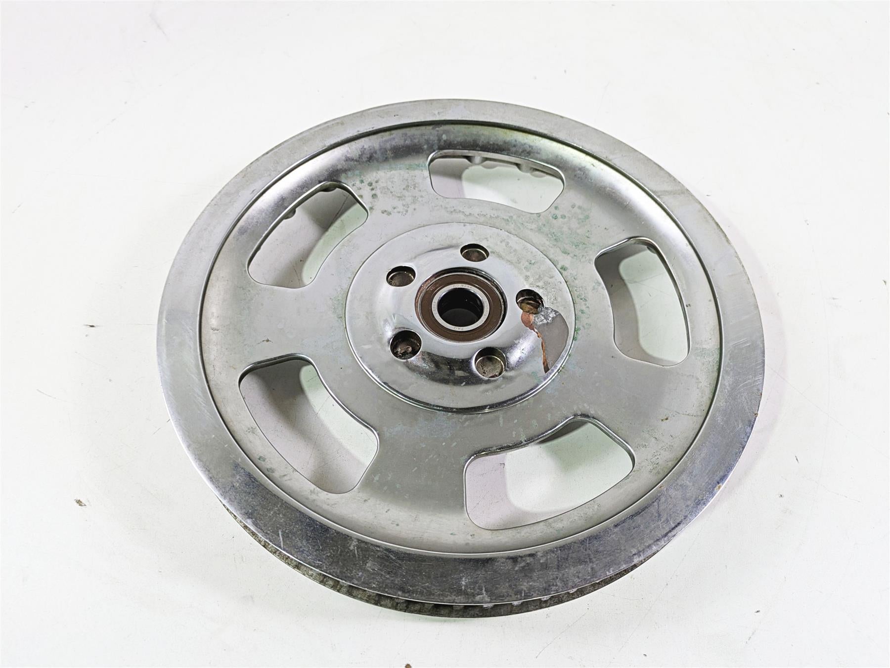 2013 Harley VRSCF Muscle Rod Rear Chrome Drive Belt Sprocket Pulley 72T 40590-07 {{ shop.shopifyCountryName }} - Mototech271