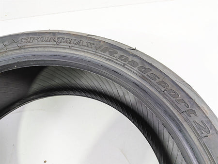 Used Motorcycle Rear Tire Dunlop Sportmax Roadsport 2 190/50R17 45238822 {{ shop.shopifyCountryName }} - Mototech271