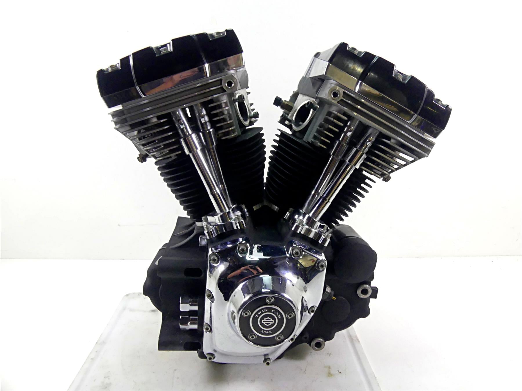 2011 Harley Softail FXS Blackline Running 96ci B Engine Motor 21k Read 19246-13C