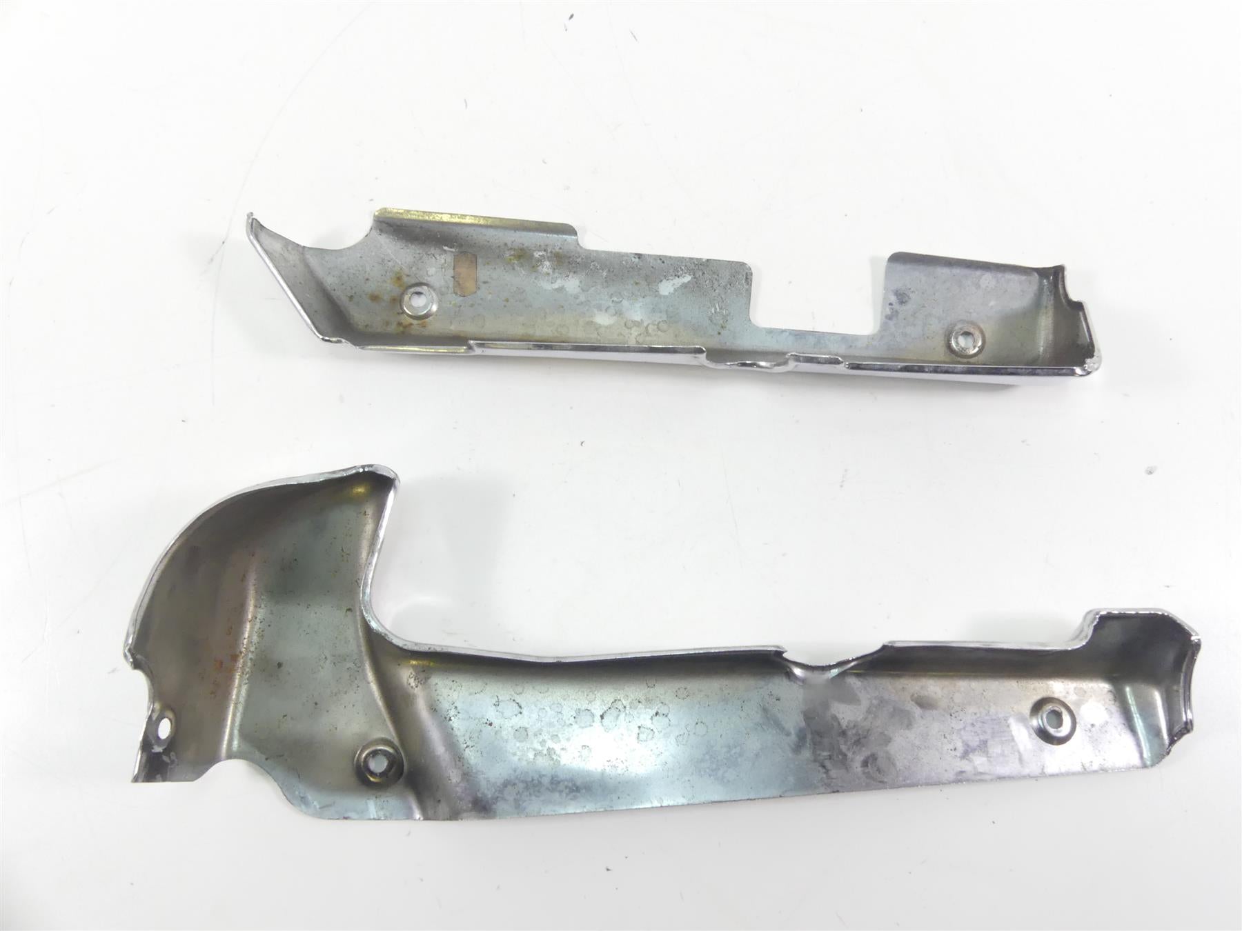2001 Moto Guzzi California Sp 1100 Rear Frame Rail Chrome Cover Set GU03446930 {{ shop.shopifyCountryName }} - Mototech271