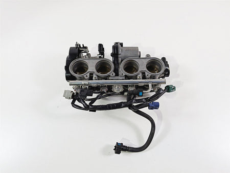 2008 Yamaha YZF R1 RN19 Mikuni Throttle Body Injectors & Wiring 4C8-13750-20-00 {{ shop.shopifyCountryName }} - Mototech271