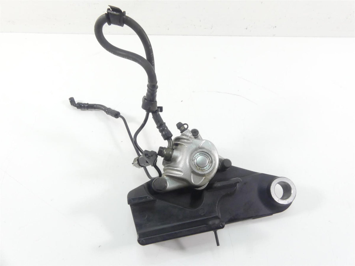 2006 Harley Sportster XL1200 Custom Rear Brake Caliper + Line & Bracket 40968-05 | Mototech271