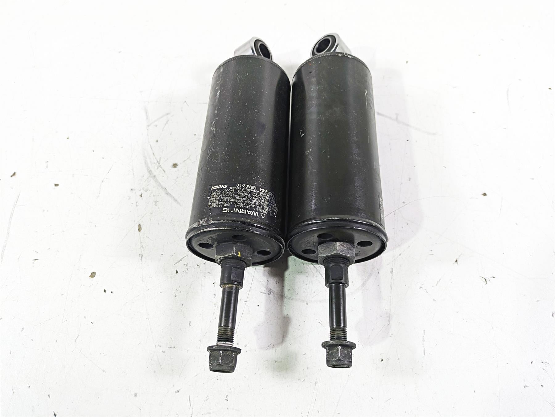 2005 Harley Softail FLSTFSE CVO Fat Boy Showa Rear Damper Shock Set 54549-04 {{ shop.shopifyCountryName }} - Mototech271