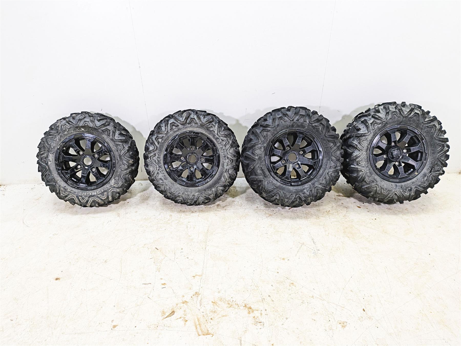 2019 Can Am Maverick X3 XRS Turbo R Front Rear Wheel Rim + Tire Set 705402338 | Mototech271