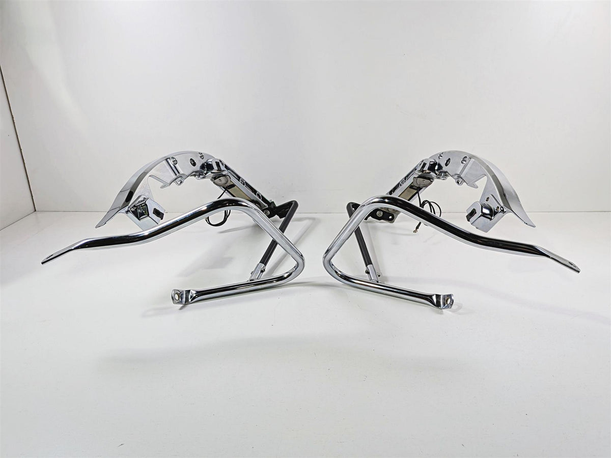 2014 Harley Touring FLHTK Electra Glide Saddlebag Support Holder Set 90200501-Mototech271