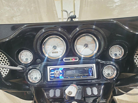 2001 Harley Touring FLHX Street Glide Full Gauges Instrument Set - 34k 67457-00 {{ shop.shopifyCountryName }} - Mototech271