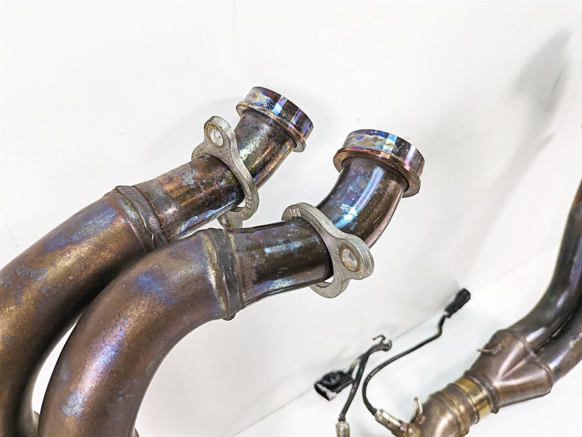 2020 Aprilia Tuono V4 Factory Exhaust Header Manifold Set -Dent 858738 2B003347 {{ shop.shopifyCountryName }} - Mototech271