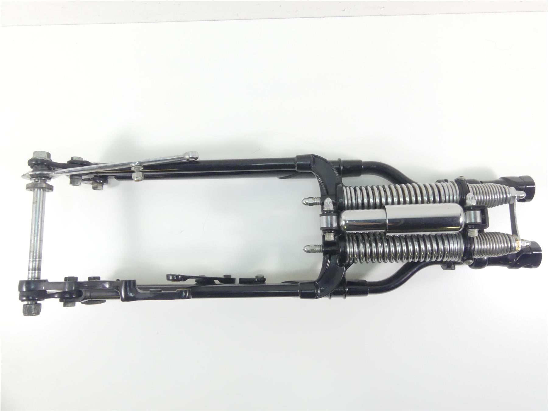2008 Harley Softail FLSTSB Cross Bones Straight Front End Springer Fork 46173-05 {{ shop.shopifyCountryName }} - Mototech271