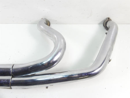 2004 Harley Softail FXSTD SE CVO Deuce 2 in 1 Thunderheader Chrome Exhaust 1057 {{ shop.shopifyCountryName }} - Mototech271