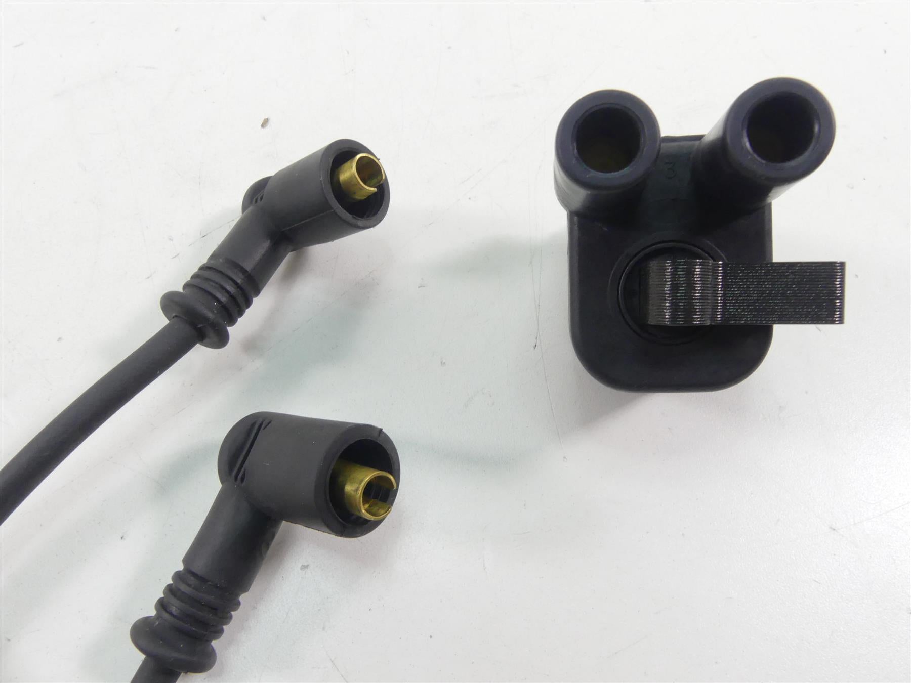 2009 Ducati Monster 1100 S Beru Ignition Coil Wire Plug Set 6K Only 38040101C {{ shop.shopifyCountryName }} - Mototech271