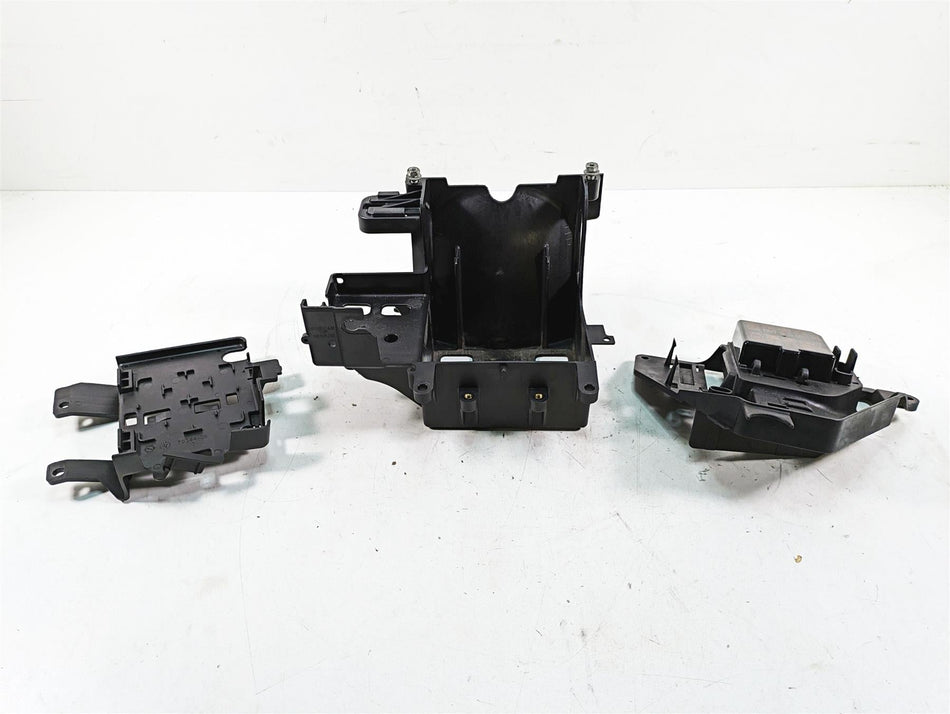 2009 Harley Touring FLHTCU Electra Glide Battery Tray & Electric Mounts 66281-09 {{ shop.shopifyCountryName }} - Mototech271