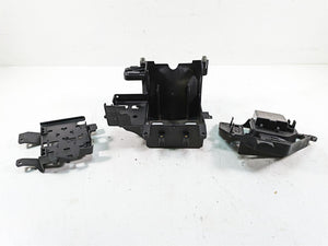 2009 Harley Touring FLHTCU Electra Glide Battery Tray & Electric Mounts 66281-09