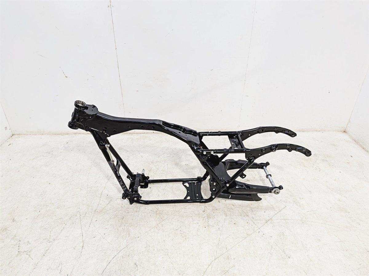 2014 Harley Touring FLHTK Electra Glide Straight Main Frame With Clear Texas Title 48079-09BHP-Mototech271