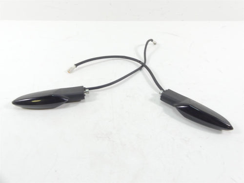 2015 Victory Cross Country 8 Ball Rear Smoked Turn Signal Blinker Set 2411114 | Mototech271