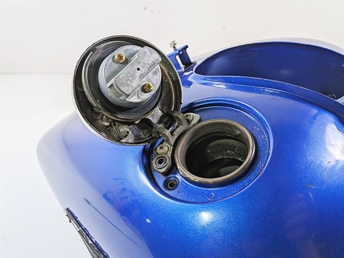 2005 Kawasaki EN500 Vulcan Blue Fuel Gas Petrol Tank - Clean Inside 51083-5314 {{ shop.shopifyCountryName }} - Mototech271