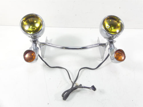 2002 Harley Touring FLHRCI Road King Front Chrome Spot Light Blinker 68712-94A | Mototech271