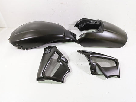 2010 Harley VRSCF Muscle Rod Bestem Carbon Fiber Tank Side Rear Fender Covers {{ shop.shopifyCountryName }} - Mototech271