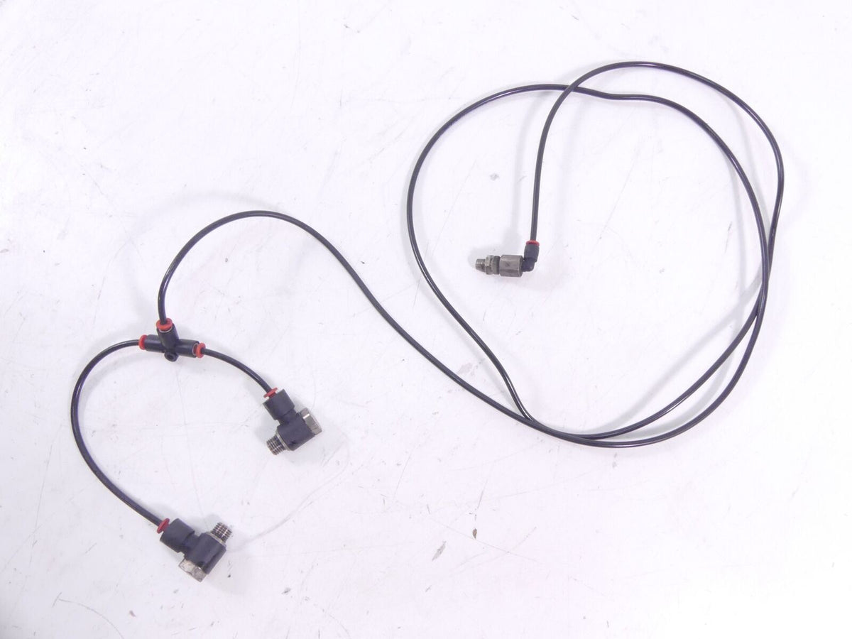 2000 Harley Touring FLHTCI Electra Glide Upper Fork Air Tube Hose Set {{ shop.shopifyCountryName }} - Mototech271