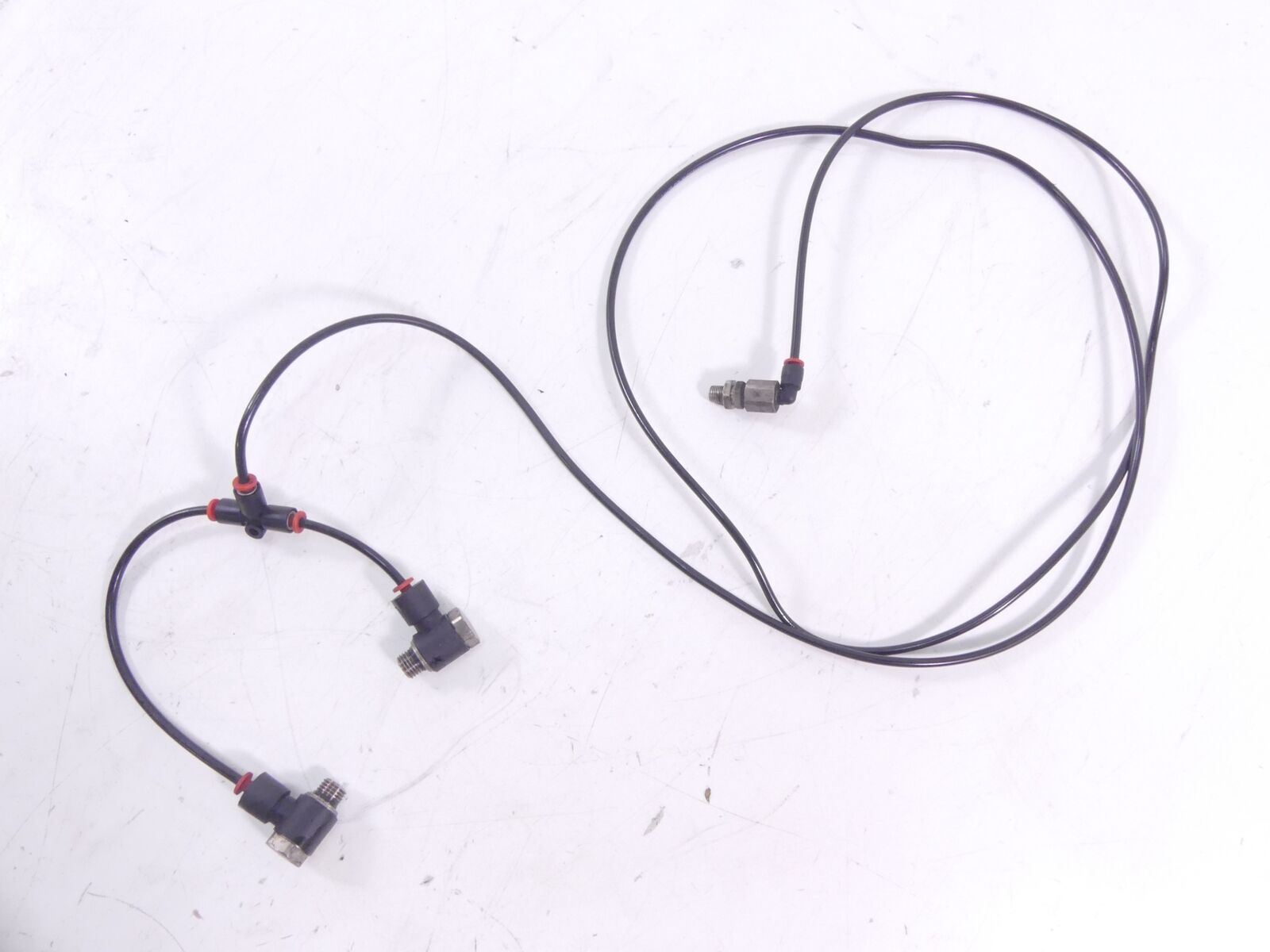 2000 Harley Touring FLHTCI Electra Glide Upper Fork Air Tube Hose Set {{ shop.shopifyCountryName }} - Mototech271