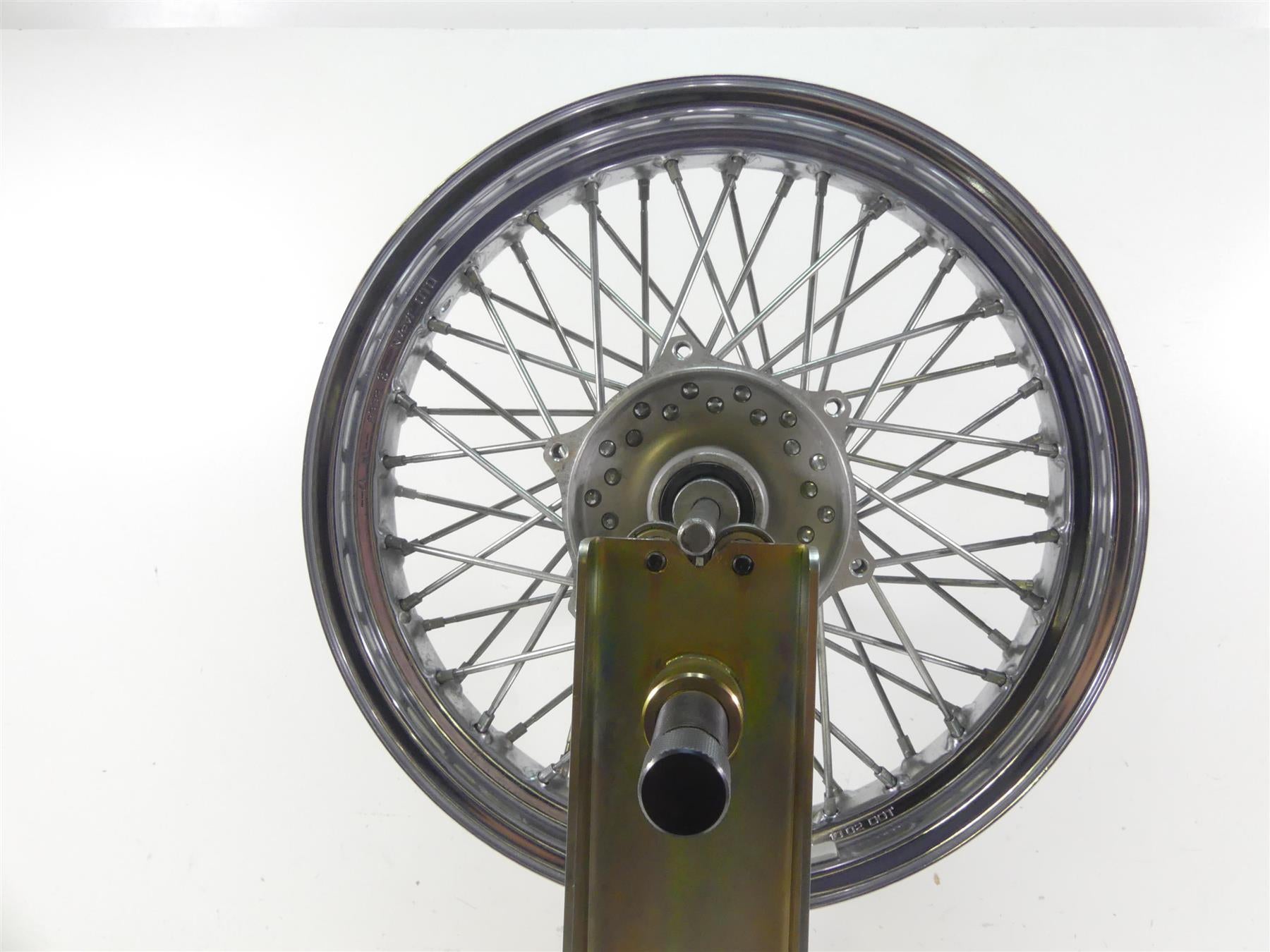 2001 Yamaha XV1600 Road Star Straight Front Wheel Rim 16x3 -Read 4WM-25111-00-00 {{ shop.shopifyCountryName }} - Mototech271