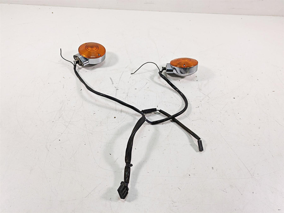 2013 Harley Softail FLSTC Heritage Classic Front Blinker Turn Signals 68766-94 {{ shop.shopifyCountryName }} - Mototech271