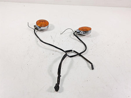 2013 Harley Softail FLSTC Heritage Classic Front Blinker Turn Signals 68766-94 {{ shop.shopifyCountryName }} - Mototech271