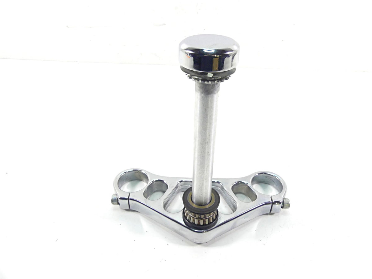 2005 Harley VRSCSE CVO V-Rod Chrome Lower Triple Tree Clamp 49mm 46771-02 {{ shop.shopifyCountryName }} - Mototech271