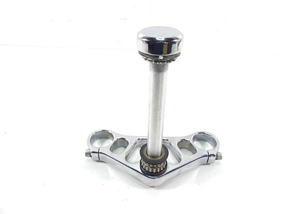 2005 Harley VRSCSE CVO V-Rod Chrome Lower Triple Tree Clamp 49mm 46771-02 {{ shop.shopifyCountryName }} - Mototech271