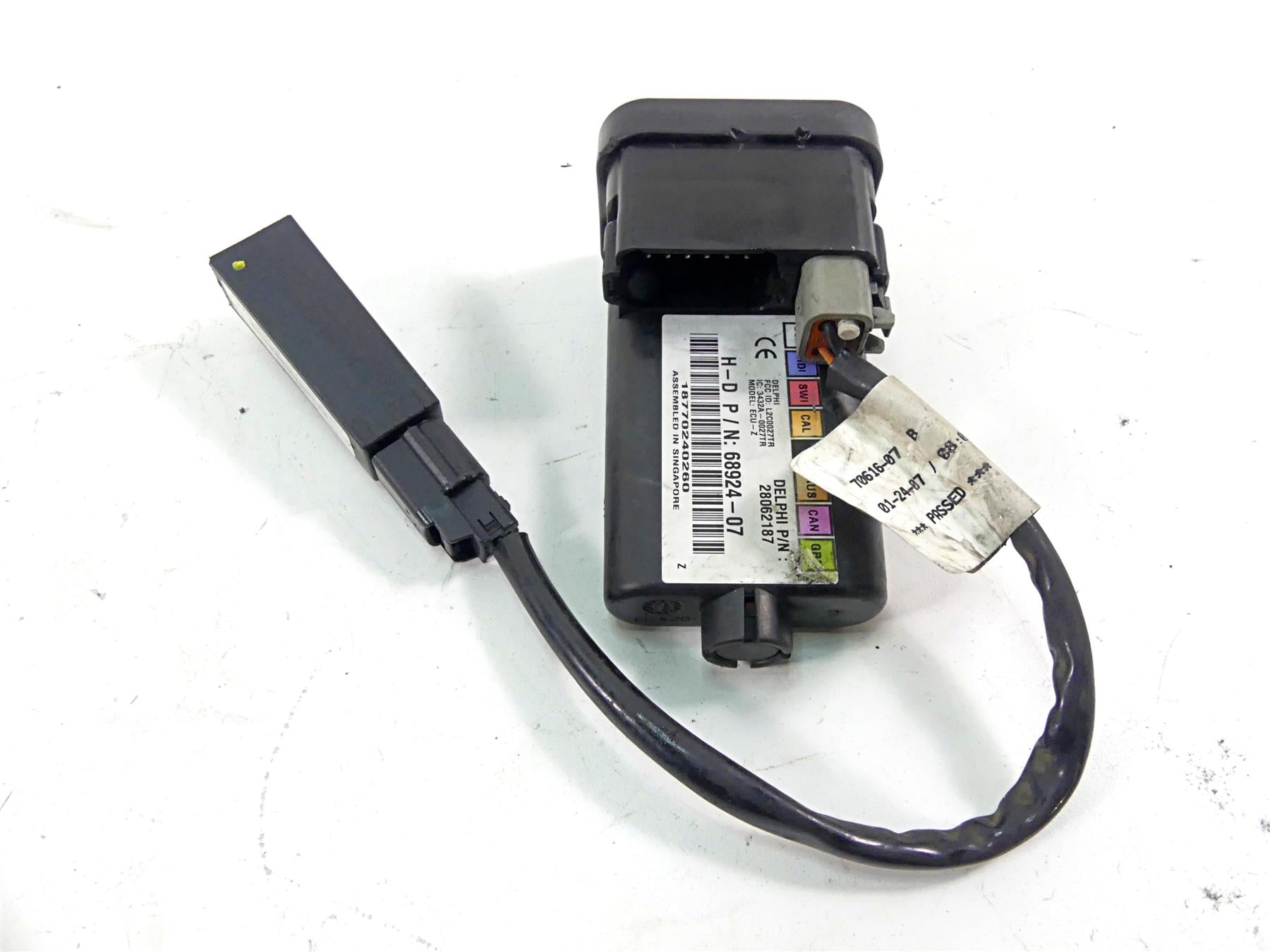 2007 Harley Touring FLHRC Road King Tssm Turn Signal Security Module 68924-07 {{ shop.shopifyCountryName }} - Mototech271