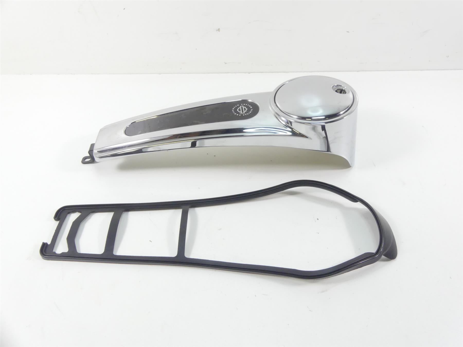 2004 Harley FLHTC SE CVO Electra Glide Chrome Fuel Tank Dash Cover  69214-04