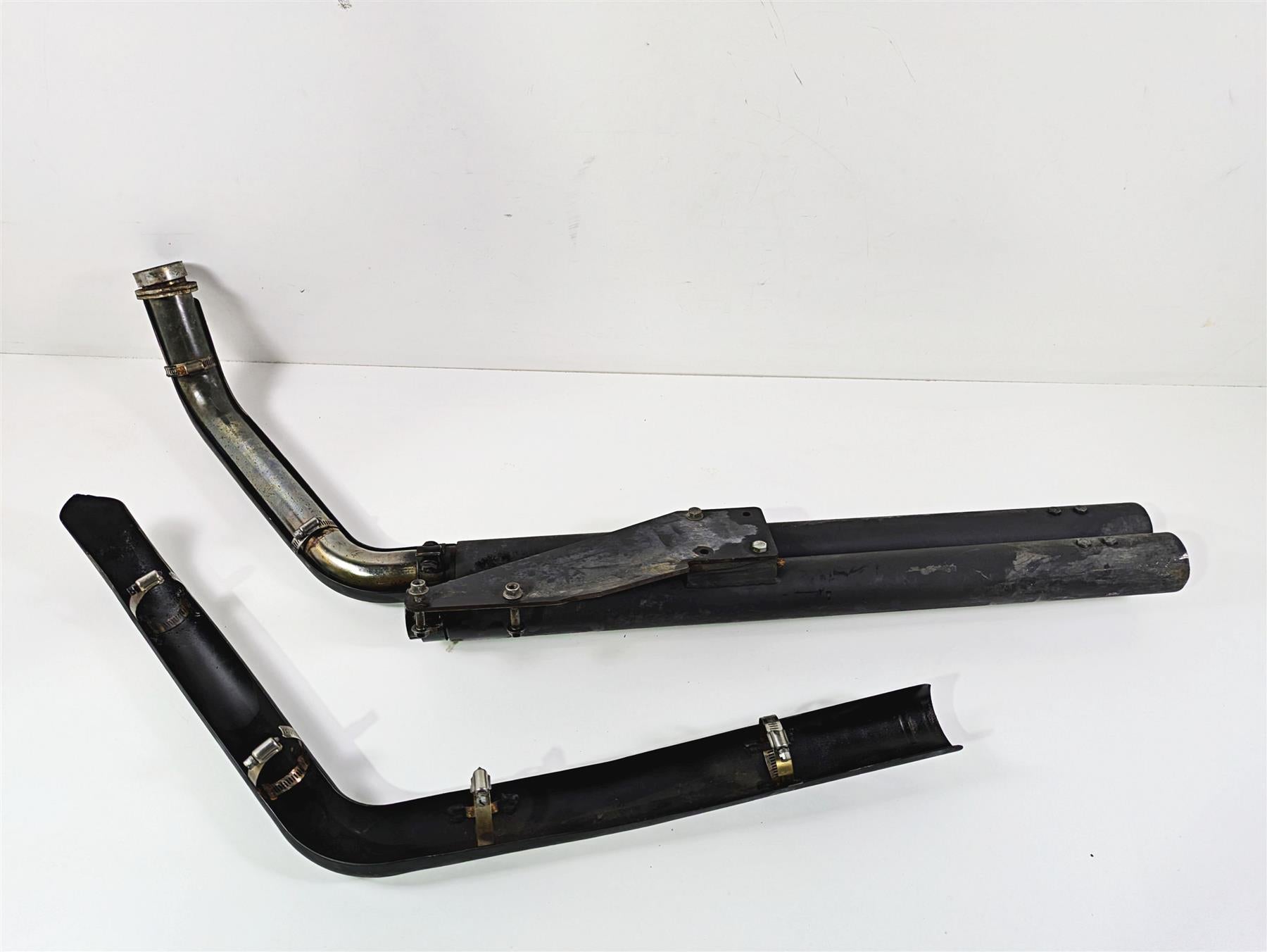 2001 Honda VT1100 Shadow Sabre Vance Hines Longshots Exhaust System Black -Read {{ shop.shopifyCountryName }} - Mototech271