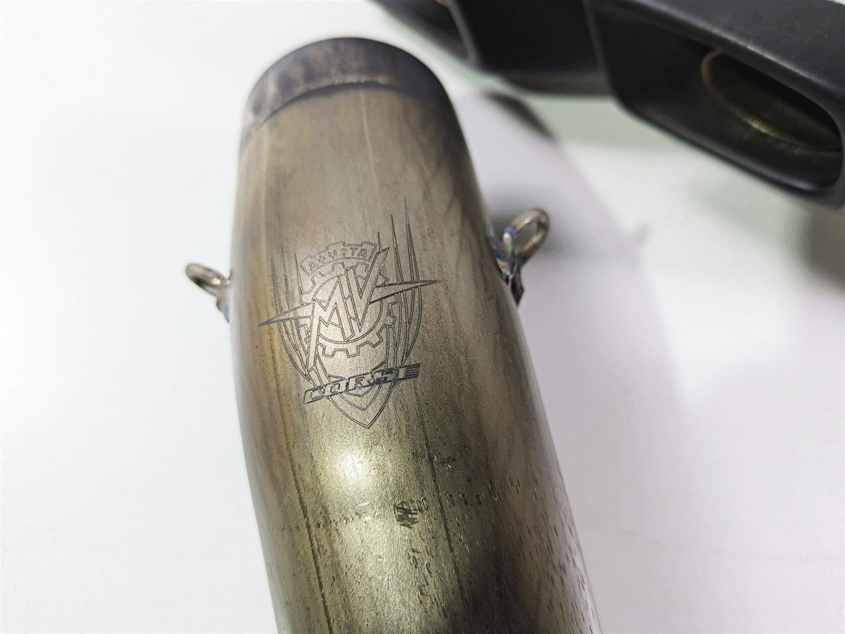 2012 Mv Agusta F4 RR Corse Inox Pipes RG4 Exhaust Muffler B3680 RRSC015 {{ shop.shopifyCountryName }} - Mototech271
