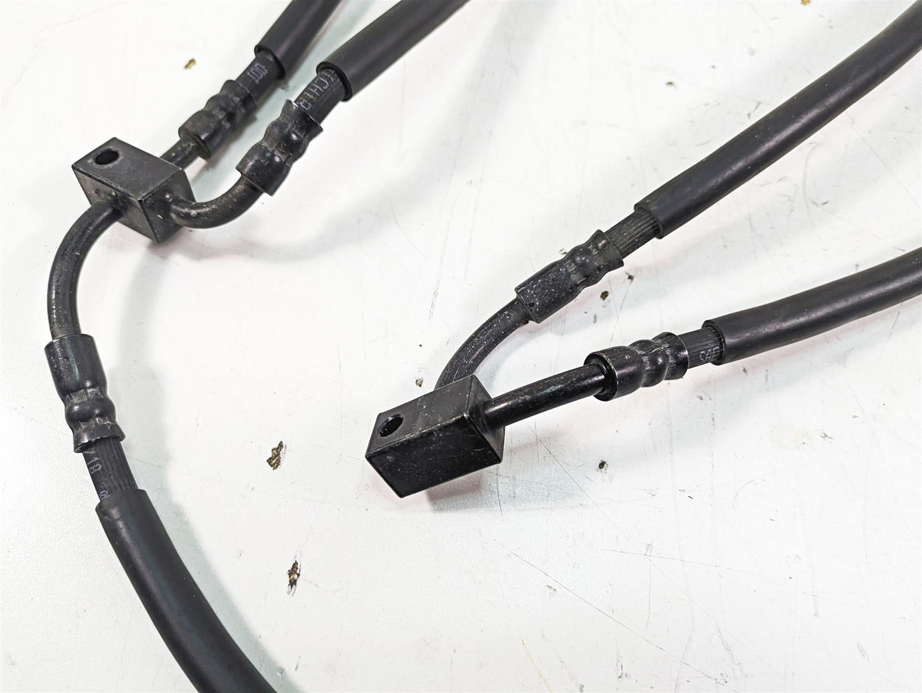 2018 Kawasaki ZX1002 Ninja H2 SX Front Abs Brake Line Set 43095-1500 43095-1499 {{ shop.shopifyCountryName }} - Mototech271