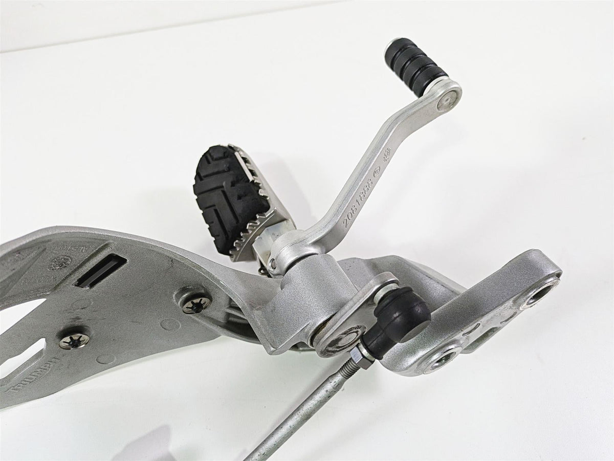 2015 Triumph Tiger Explorer XC Left Front Footpeg & Shifter T2081079 T2081888 {{ shop.shopifyCountryName }} - Mototech271